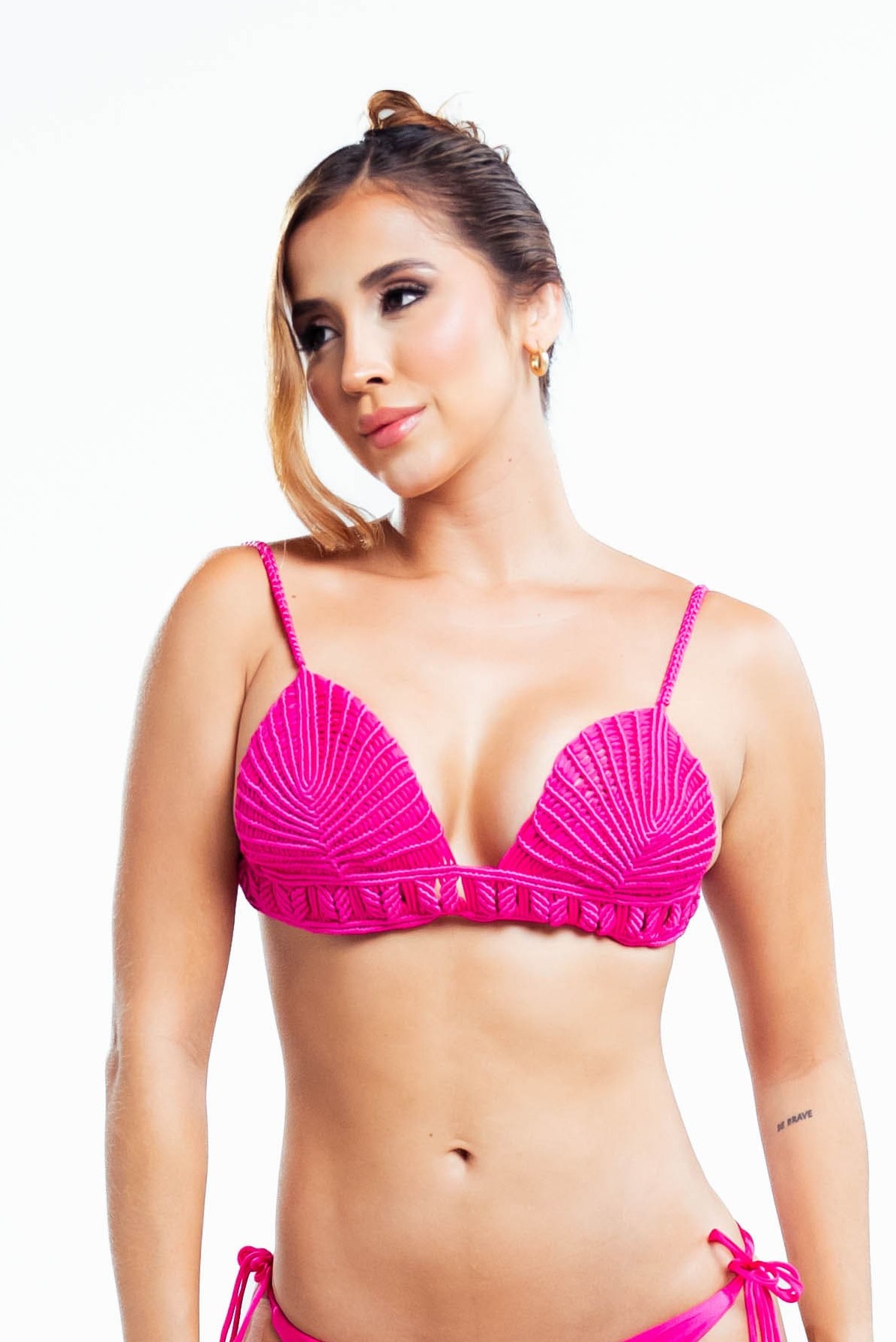 Seashell Top - Fuchsia